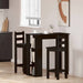 Masă de bar Stejar Negru 102 x 50 x 103,5 cm Lemn compozit - WALTI WALTI