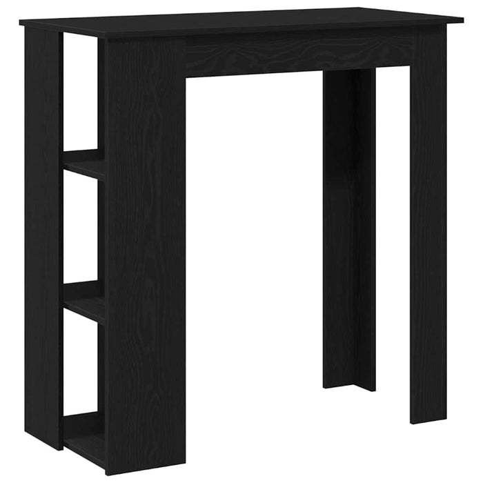 Masă de bar Stejar Negru 102 x 50 x 103,5 cm Lemn compozit - WALTI WALTI
