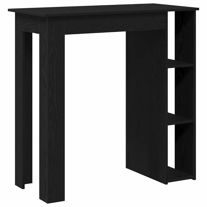 Masă de bar Stejar Negru 102 x 50 x 103,5 cm Lemn compozit - WALTI WALTI