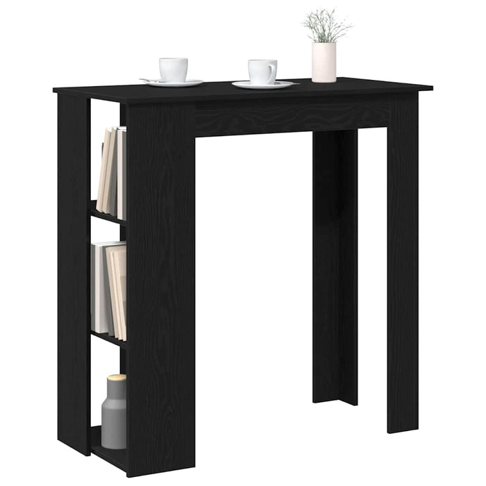 Masă de bar Stejar Negru 102 x 50 x 103,5 cm Lemn compozit - WALTI WALTI