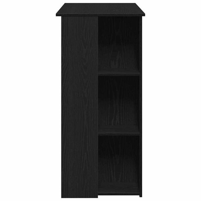 Masă de bar Stejar Negru 102 x 50 x 103,5 cm Lemn compozit - WALTI WALTI