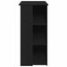 Masă de bar Stejar Negru 102 x 50 x 103,5 cm Lemn compozit - WALTI WALTI