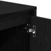 Cabinet TV Stejar Negru 102 x 37,5 x 52,5 cm Lemn compozit - WALTI WALTI