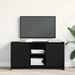Cabinet TV Stejar Negru 102 x 37,5 x 52,5 cm Lemn compozit - WALTI WALTI
