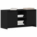 Cabinet TV Stejar Negru 102 x 37,5 x 52,5 cm Lemn compozit - WALTI WALTI