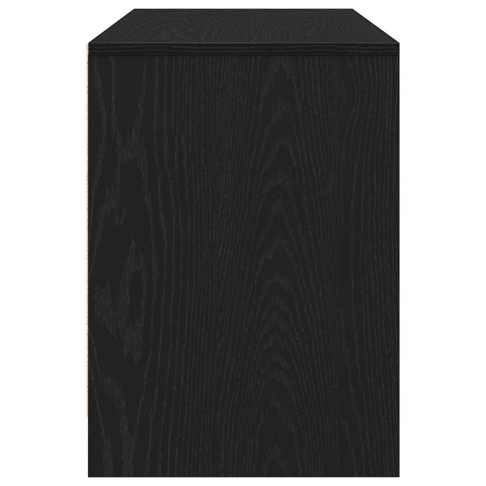 Cabinet TV Stejar Negru 102 x 37,5 x 52,5 cm Lemn compozit - WALTI WALTI