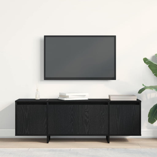 Cabinet TV Stejar Negru 120 x 30 x 40,5 cm Lemn compozit - WALTI WALTI