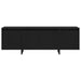 Cabinet TV Stejar Negru 120 x 30 x 40,5 cm Lemn compozit - WALTI WALTI