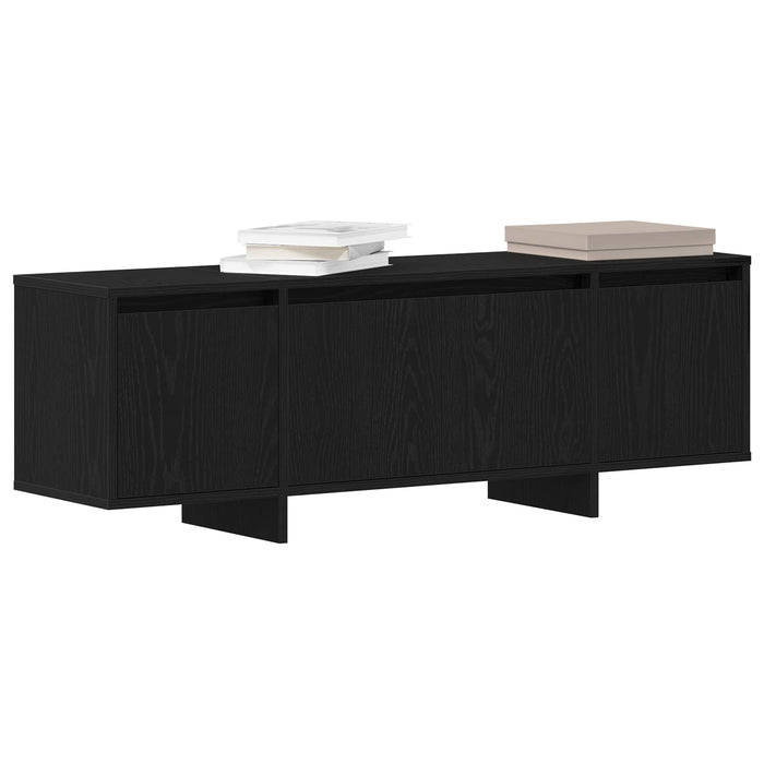 Cabinet TV Stejar Negru 120 x 30 x 40,5 cm Lemn compozit - WALTI WALTI