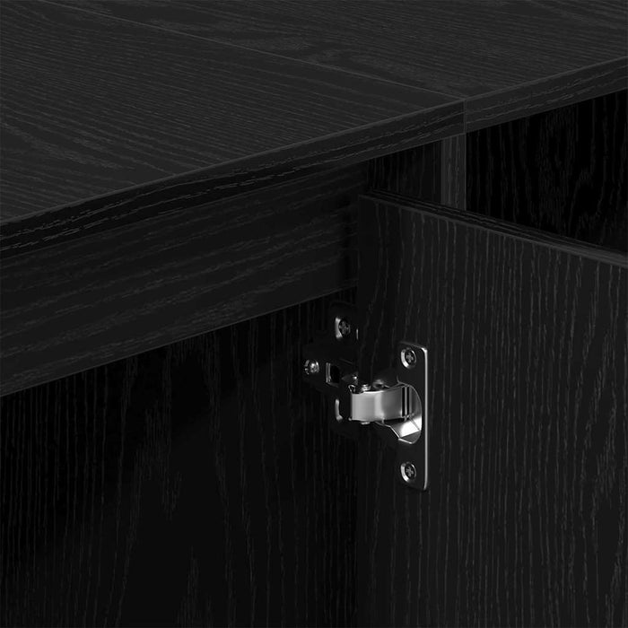 Cabinet TV Stejar Negru 120 x 30 x 40,5 cm Lemn compozit - WALTI WALTI