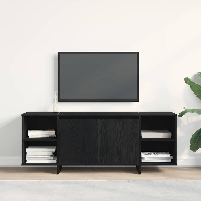 Cabinet TV Stejar Negru 120 x 30 x 40,5 cm Lemn compozit - WALTI WALTI