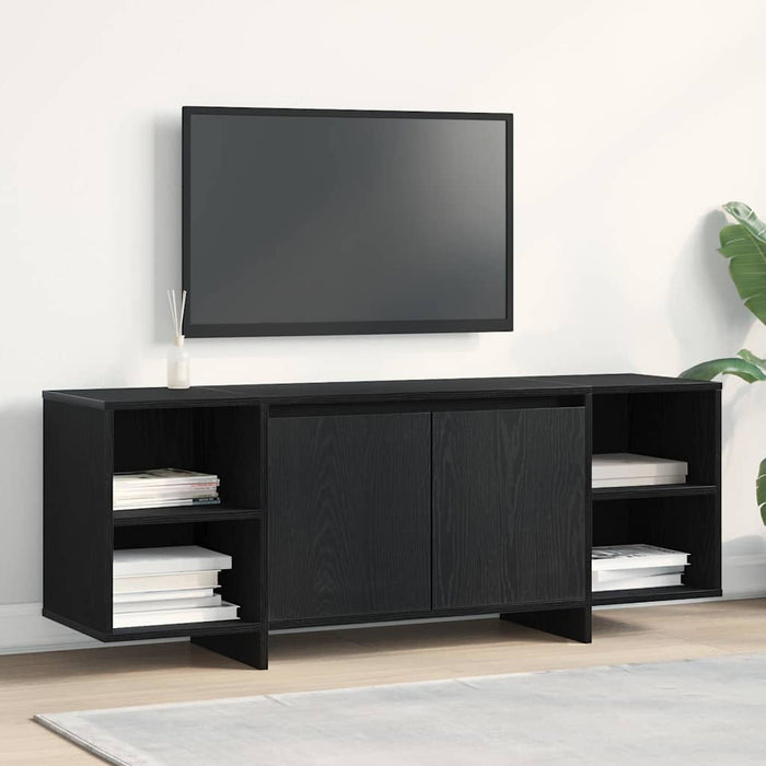 Cabinet TV Stejar Negru 120 x 30 x 40,5 cm Lemn compozit - WALTI WALTI