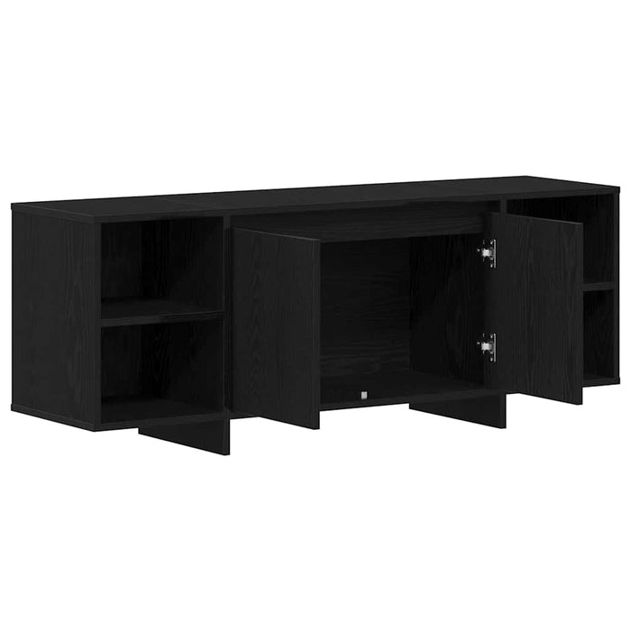 Cabinet TV Stejar Negru 120 x 30 x 40,5 cm Lemn compozit - WALTI WALTI