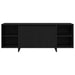 Cabinet TV Stejar Negru 120 x 30 x 40,5 cm Lemn compozit - WALTI WALTI