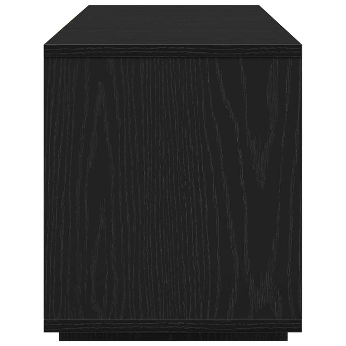 Cabinet TV 130 x 35 x 50 cm Stejar Negru Lemn prelucrat WALTI