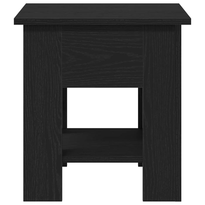 Masă de cafea Stejar Negru 40 x 40 x 42 cm Lemn compozit - WALTI WALTI