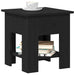 Masă de cafea Stejar Negru 40 x 40 x 42 cm Lemn compozit - WALTI WALTI