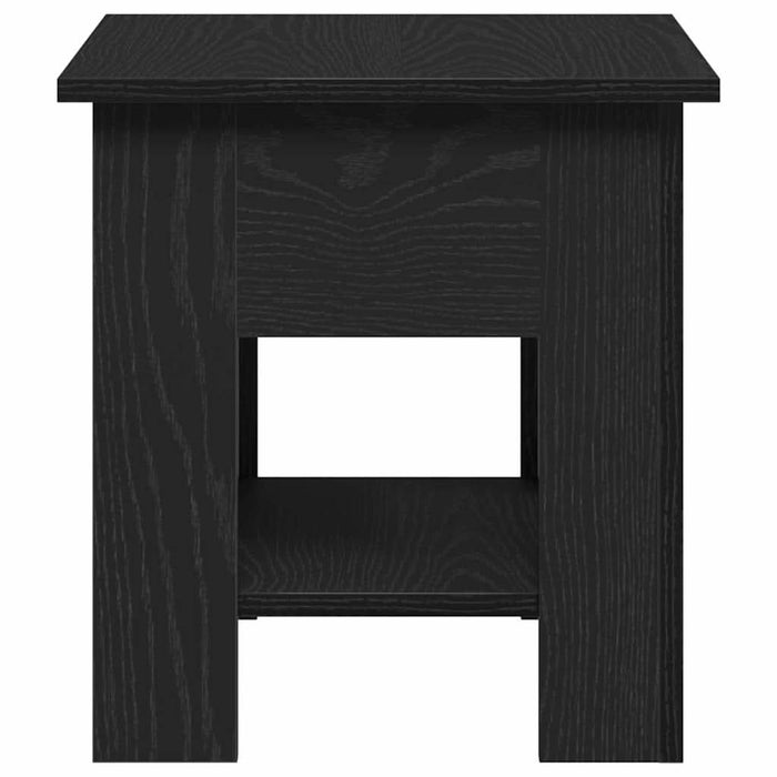 Masă de cafea Stejar Negru 40 x 40 x 42 cm Lemn compozit - WALTI WALTI
