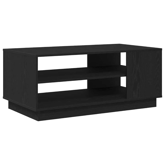 Masă de cafea Stejar Negru 102 x 55 x 43 cm Lemn compozit - WALTI WALTI