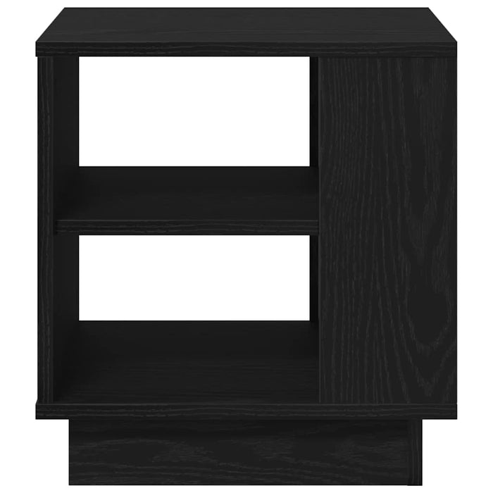 Masă de cafea Stejar Negru 40 x 40 x 43 cm Lemn compozit WALTI