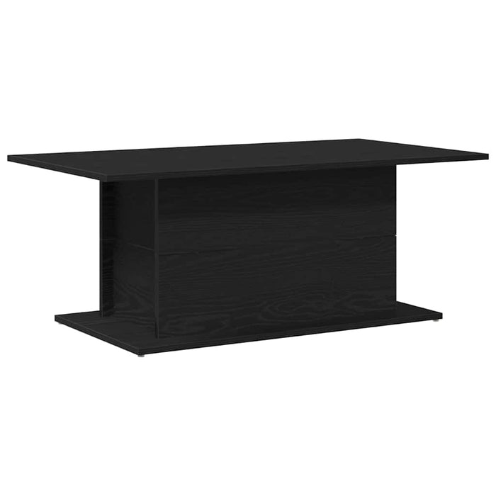 Masă de cafea Stejar Negru 102 x 55,5 x 40 cm Lemn compozit - WALTI WALTI