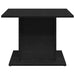 Masă de cafea Stejar Negru 55,5 x 55,5 x 40 cm Lemn compozit - WALTI WALTI