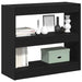 Dulap pentru cărți Stejar negru 80 x 30 x 72 cm Lemn compozit - WALTI WALTI