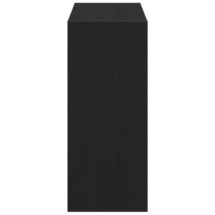 Dulap pentru cărți Stejar negru 80 x 30 x 72 cm Lemn compozit - WALTI WALTI