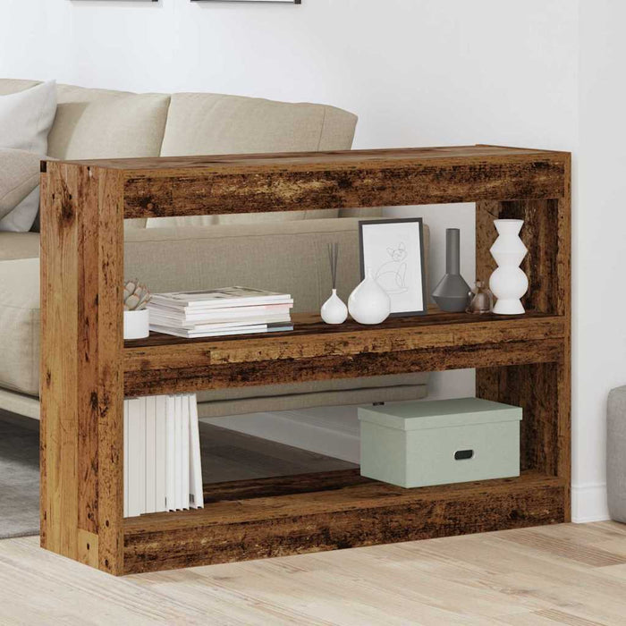 Bibliotecă Lemn vechi 100 x 30 x 72 cm Lemn compozit - WALTI WALTI
