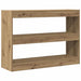 Bibliotecă stejar artizanal 100 x 30 x 72 cm Lemn compozit - WALTI WALTI