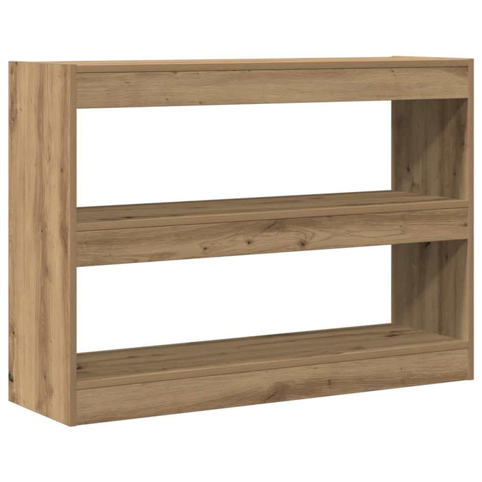 Bibliotecă stejar artizanal 100 x 30 x 72 cm Lemn compozit - WALTI WALTI