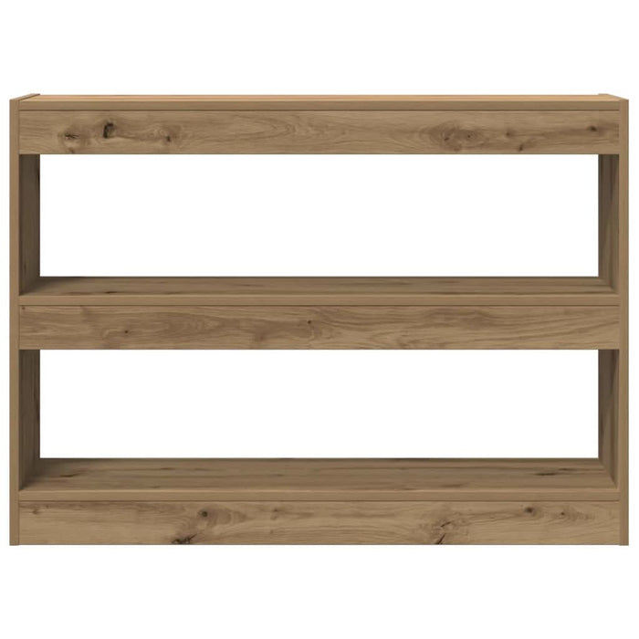 Bibliotecă stejar artizanal 100 x 30 x 72 cm Lemn compozit - WALTI WALTI