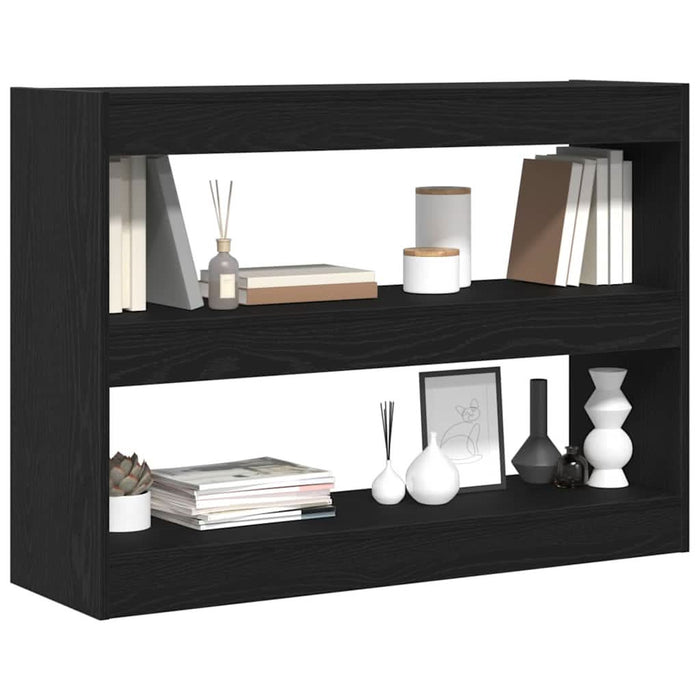 Bibliotecă Stejar negru 100 x 30 x 72 cm Lemn compozit - WALTI WALTI