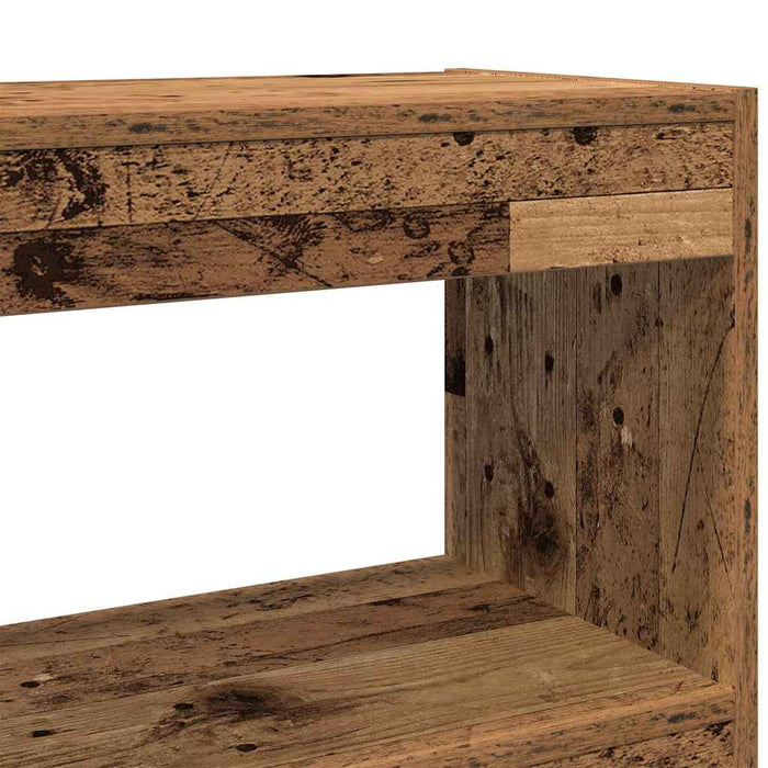 Dulap pentru cărți Lemn vechi 100 x 30 x 103 cm Lemn compozit - WALTI WALTI