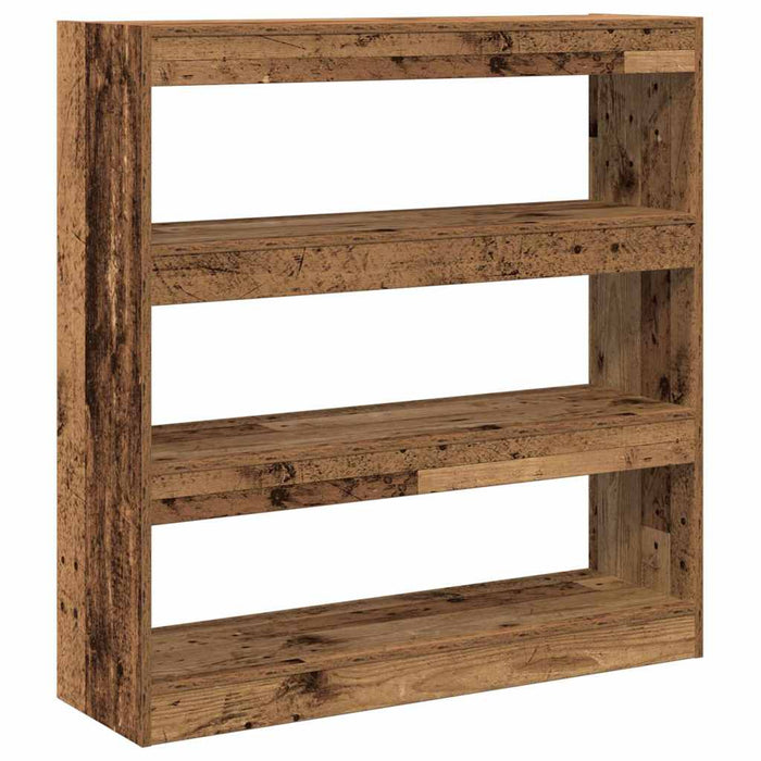 Dulap pentru cărți Lemn vechi 100 x 30 x 103 cm Lemn compozit - WALTI WALTI
