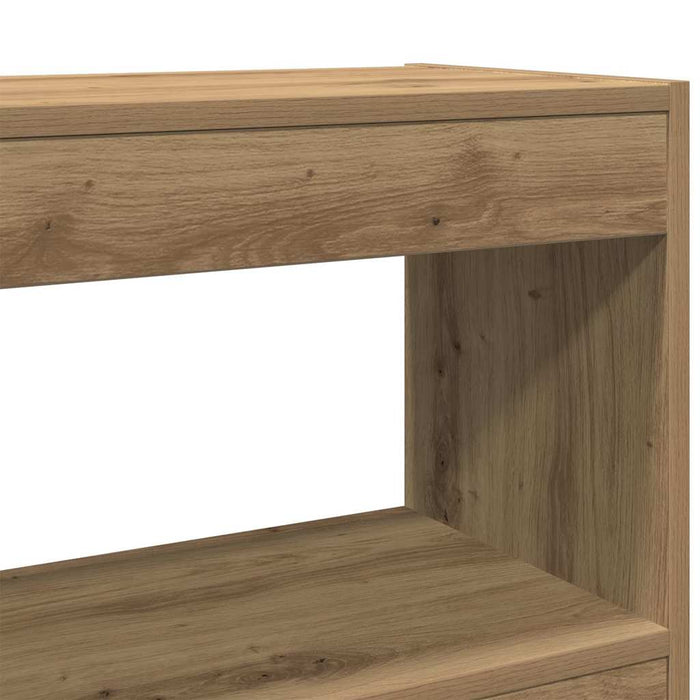 Dulap pentru cărți stejar artizanal 100 x 30 x 103 cm - WALTI WALTI