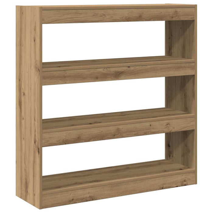 Dulap pentru cărți stejar artizanal 100 x 30 x 103 cm - WALTI WALTI