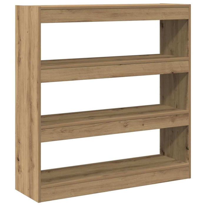 Dulap pentru cărți stejar artizanal 100 x 30 x 103 cm - WALTI WALTI