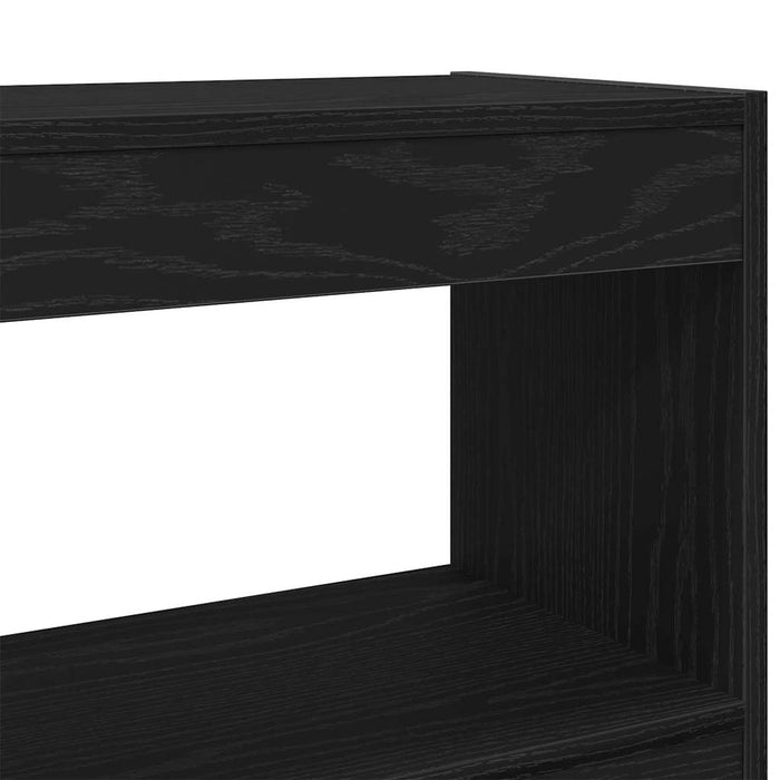 Dulap pentru cărți Stejar negru 100 x 30 x 103 cm Lemn compozit - WALTI WALTI