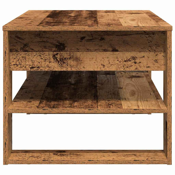 Masă de cafea Lemn Vechi 102 x 55 x 45 cm Lemn compozit - WALTI WALTI