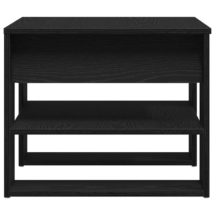 Masă de cafea Stejar Negru 55,5 x 55 x 45 cm Lemn compozit - WALTI WALTI