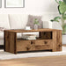 Masă de cafea Lemn Vechi 102 x 55 x 43,5 cm Lemn compozit - WALTI WALTI