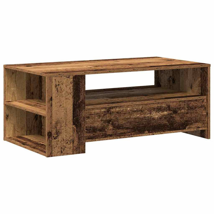 Masă de cafea Lemn Vechi 102 x 55 x 43,5 cm Lemn compozit - WALTI WALTI