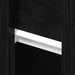 Dulap de noapte Stejar Negru 46 x 30 x 30 cm Lemn compozit - WALTI WALTI