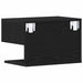 Dulap de noapte Stejar Negru 46 x 30 x 30 cm Lemn compozit - WALTI WALTI