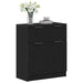 Bufet cu sertar Negru 60 x 30 x 70 cm Lemn compozit - WALTI WALTI