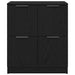 Bufet Stejar Negru 60 x 30 x 70 cm Lemn compozit - WALTI WALTI