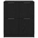 Bufet Stejar Negru 60 x 30 x 70 cm Lemn compozit - WALTI WALTI
