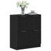 Bufet Stejar Negru 60 x 30 x 70 cm Lemn compozit - WALTI WALTI