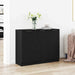 Bufet Stejar Negru 90,5 x 30 x 70 cm Lemn compozit - WALTI WALTI